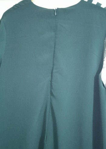 haki yeşil çan elbise - Görsel 5