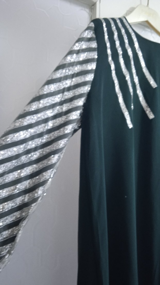 haki yeşil çan elbise - Görsel 3