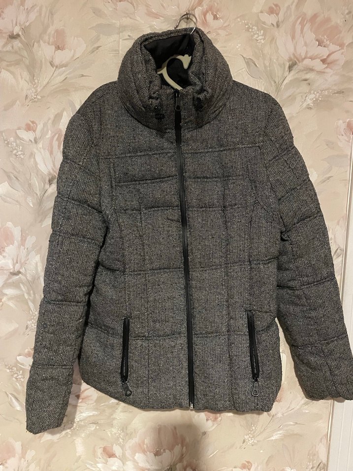 Gri kadın Midi Boy Atkı - Görsel 3