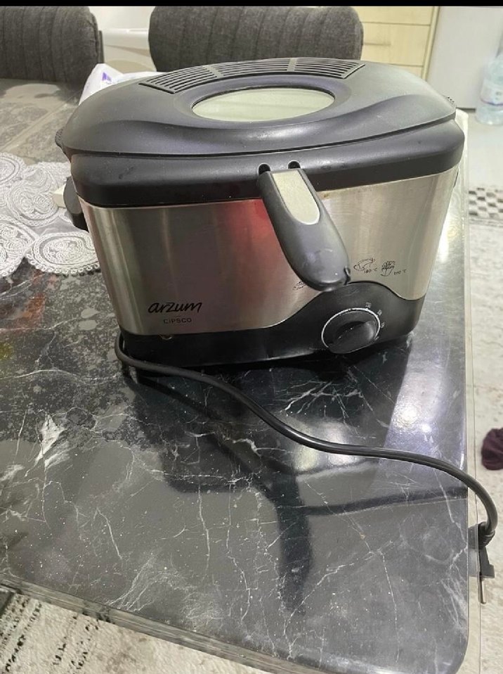 Gri Elektrikli Fritöz Sepeti - Görsel 2