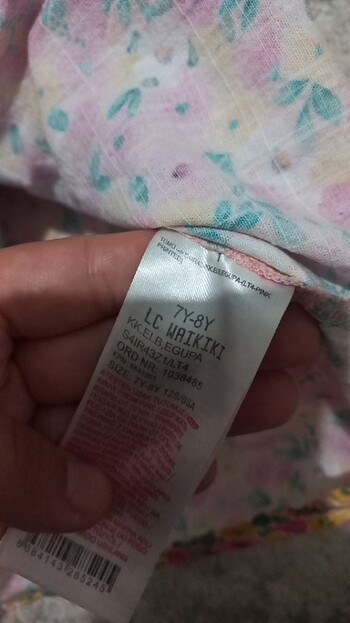 7 Yaş Beden çeşitli Renk Lcw elbise