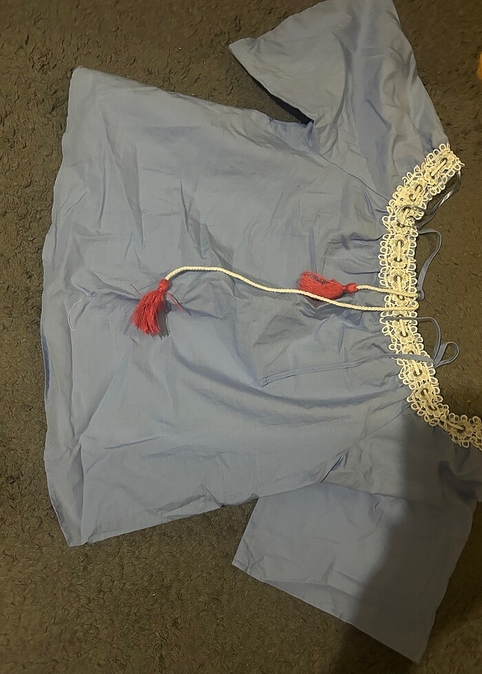 Koton omzu açık bluz - Görsel 2