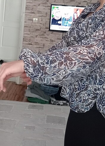 ŞİFON GÖMLEK - Görsel 5