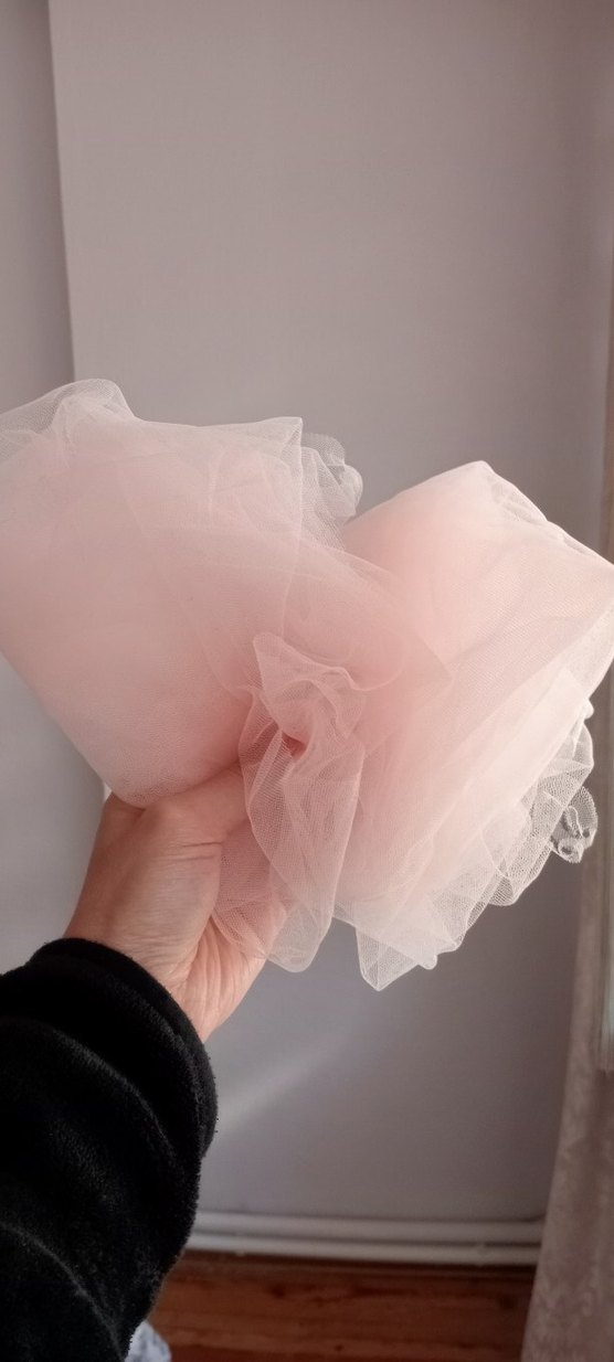 Pudra Pembe Uzun Drapeli Straplez Nişan Elbisesi - Görsel 4