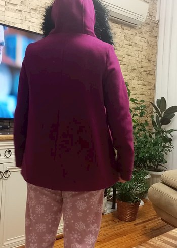 Mor Kürklü Ceket - Görsel 3