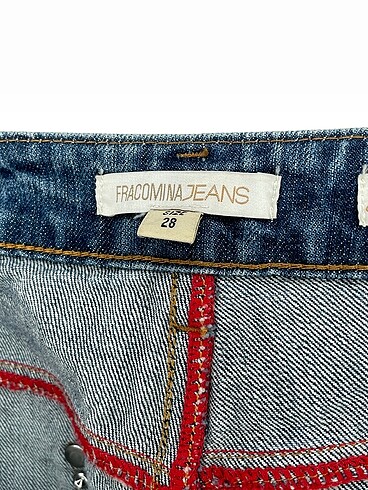 28 Beden mavi Renk Fracomina Jean / Kot %70 İndirimli.