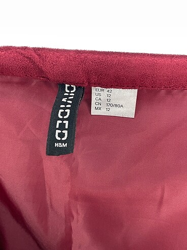 42 Beden bordo Renk H&M Midi Etek %70 İndirimli.