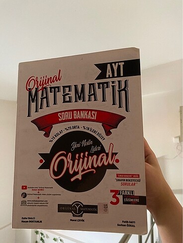 orijinal ayt matematik soru bankası