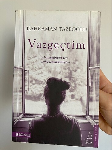 Vazgeçtim okuma kitabı