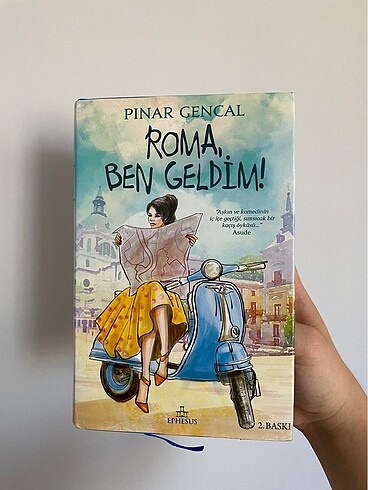 Roma Ben geldim ciltli kitap