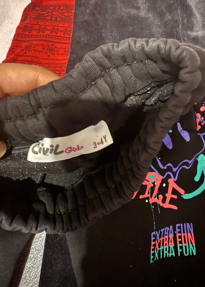 Kışlık çocuk eşofman - Görsel 3