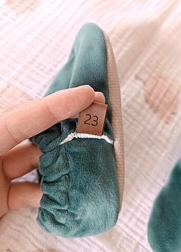Caluu marka kadife patik 23 nunara(14cm)