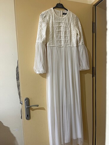 Tesettür Nikah Elbisesi