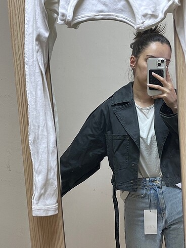 xs Beden Zara trençkot