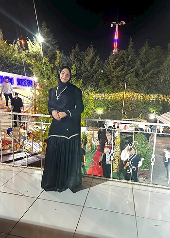Abiye Siklik Ve Rahatlik Siyah Tesettur Elbise