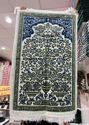 Medine'den Mis Kokulu Ravza Model Halı Seccade Farklı Renkle - Görsel 6