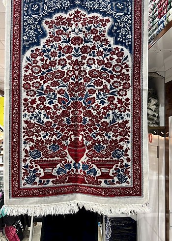 Medine'den Mis Kokulu Ravza Model Halı Seccade Farklı Renkle - Görsel 7