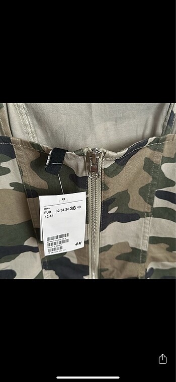m Beden H&M Etiketli Elbise