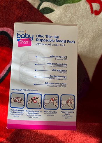 Baby Mom Ultra İnce Jelli Göğüs Pedi 100'lü - Görsel 3