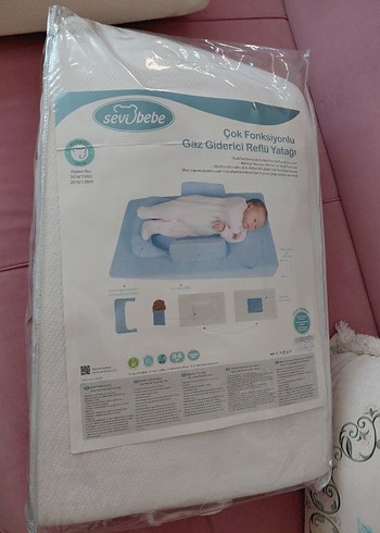 SevBebe Çok Fonksiyonlu Gaz Giderici Bebek Yatağı - Görsel 2