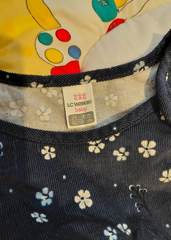 Kolsuz  Lacivert Kız Elbise - Görsel 2