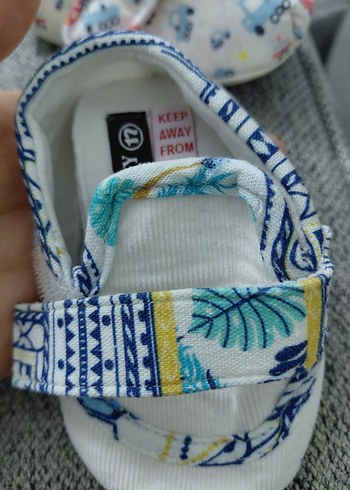 Renkli Baskılı Erkek Bebek İlk Adım Ayakkabısı - Görsel 5