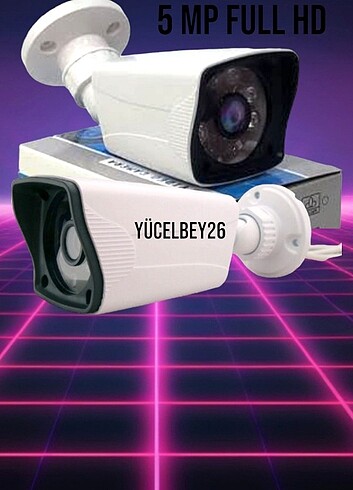 Monster 6 KAMERALI SET 2 MP SONY LENS GECE GÖRÜŞLÜ RENKLİ HD CEPTE IZLEM