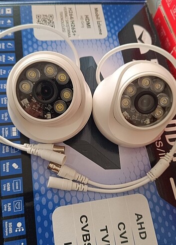 Beden beyaz Renk 2 MP SONY LENS 6 WARM LED GECE GÖRÜŞ RENKLI HD KAMERA