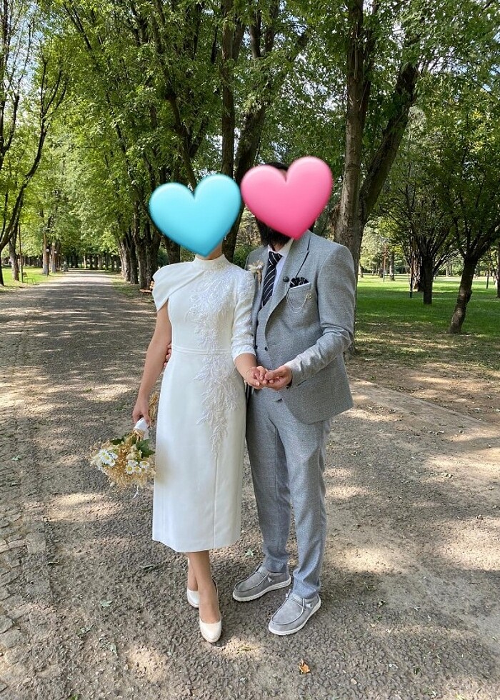 Nikah Elbise Gelinlik Özel Dikim - Görsel 3