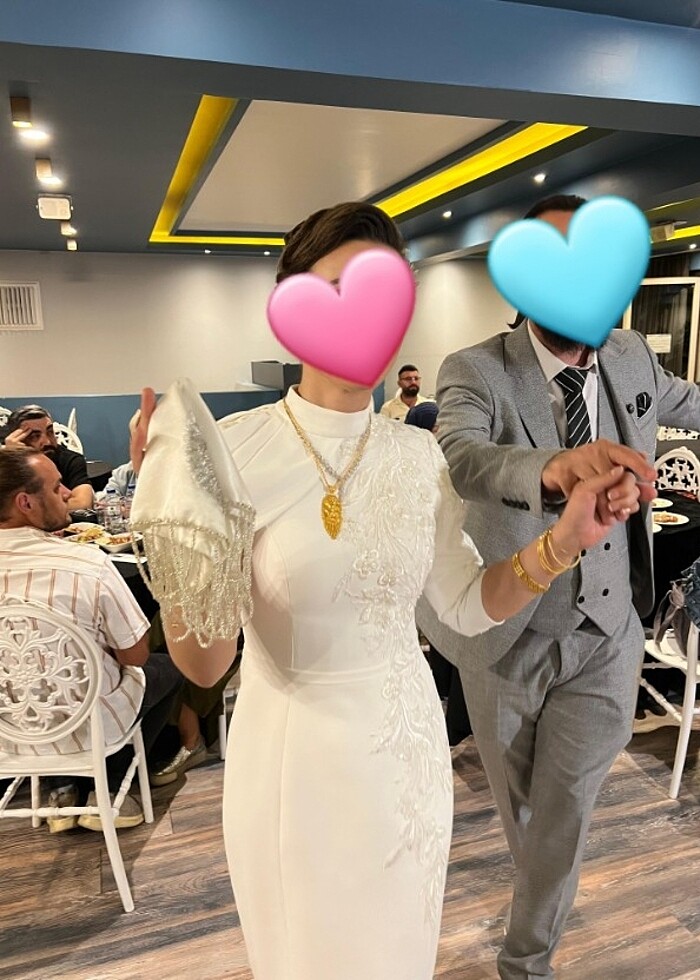 Nikah Elbise Gelinlik Özel Dikim - Görsel 4