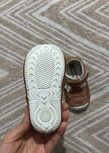 Kahverengi Erkek Bebek İlk Adım Ayakkabısı - Görsel 2