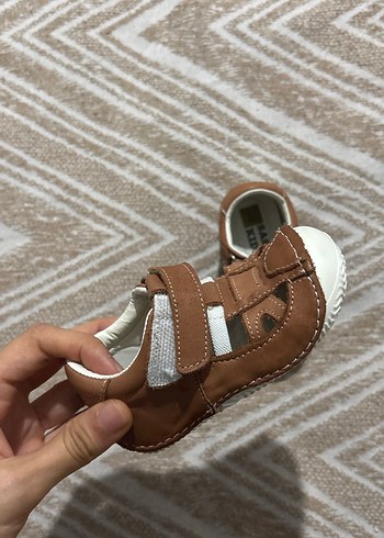 Kahverengi Erkek Bebek İlk Adım Ayakkabısı - Görsel 3