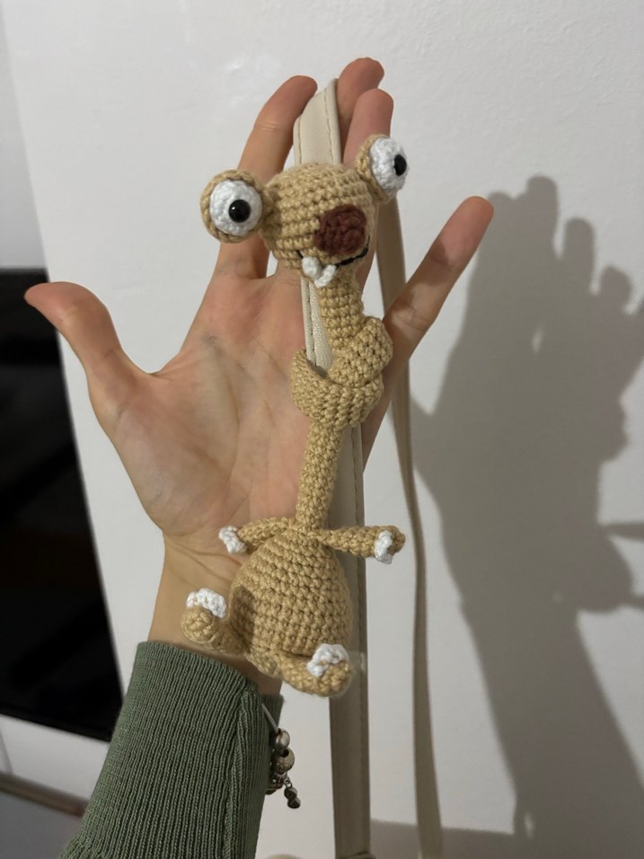 Sid amigurumi çanta aksesuarı - Görsel 3