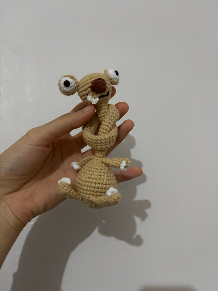 Sid amigurumi çanta aksesuarı - Görsel 2