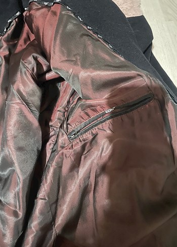 xl Beden siyah Renk Siyah Erkek Fermuarlı kaban KIGILI