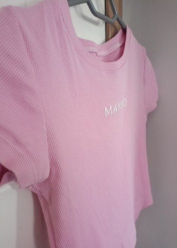 Mango Mango Pembe Kısa Kollu Tişört
