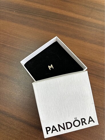 Pandora m harf charm