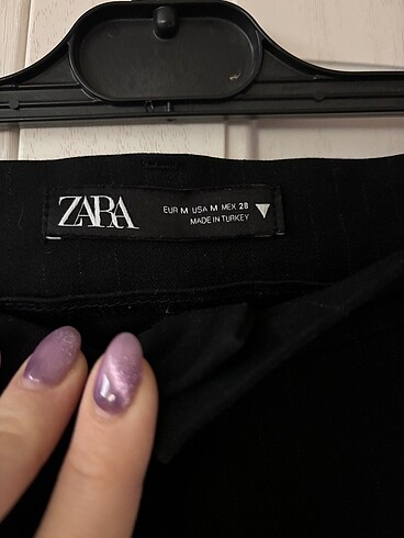 m Beden siyah Renk Zara Palazzo Pantolon