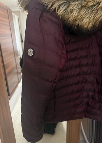 Avva Bordo Kürklü Erkek Günlük Mont - Görsel 4