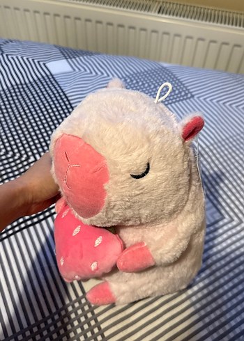 Pembe Kalpli Peluş Oyuncak - Görsel 2