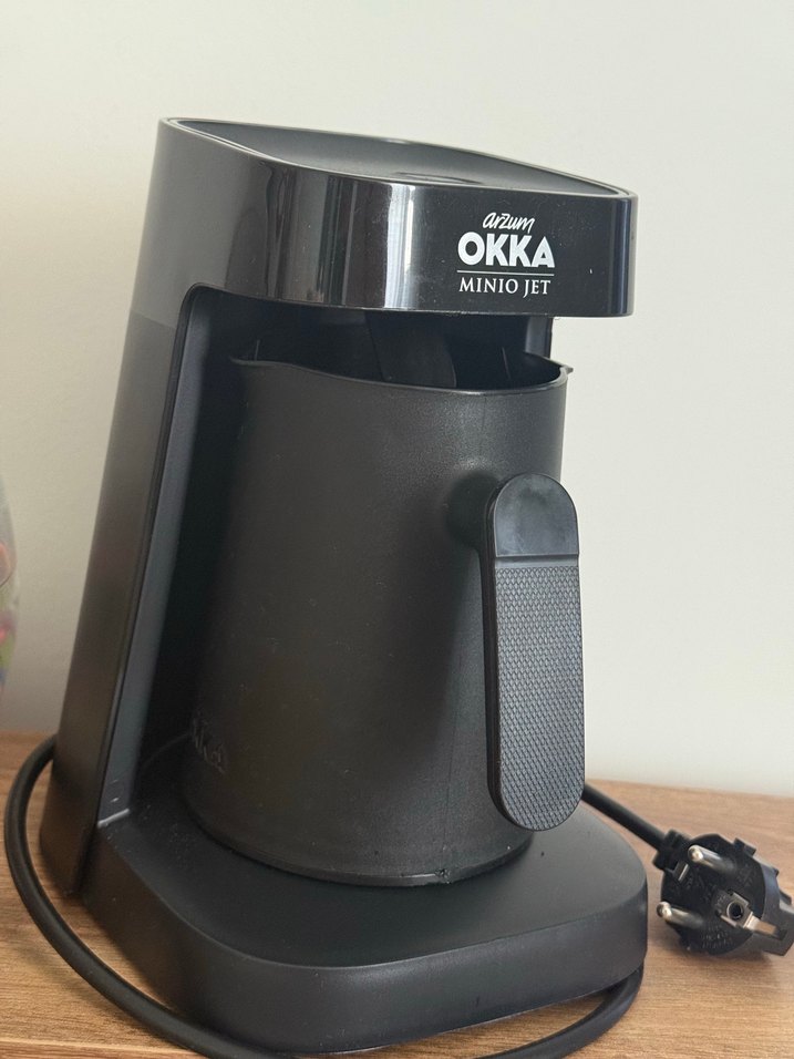 Siyah OKKA Mini Jet Kahve Makinesi - Görsel 2