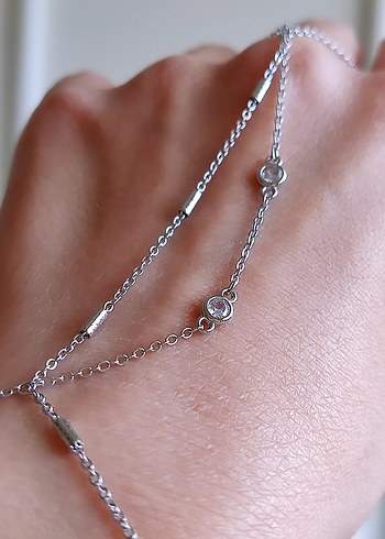 Gümüş Renk Taş Detaylı Şahmeran - Görsel 2