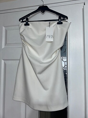 Zara Zara Straplez elbise
