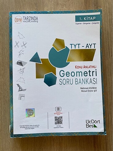 ÜÇDÖRTBEŞ TYT-AYT GEOMETRİ SORU BANKASI