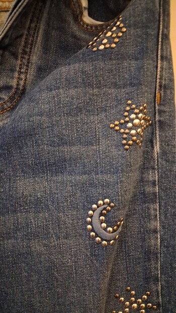 Maje Maje jeans 34 beden işlemeli jean