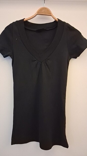 Ginatricot siyah S beden t shirt