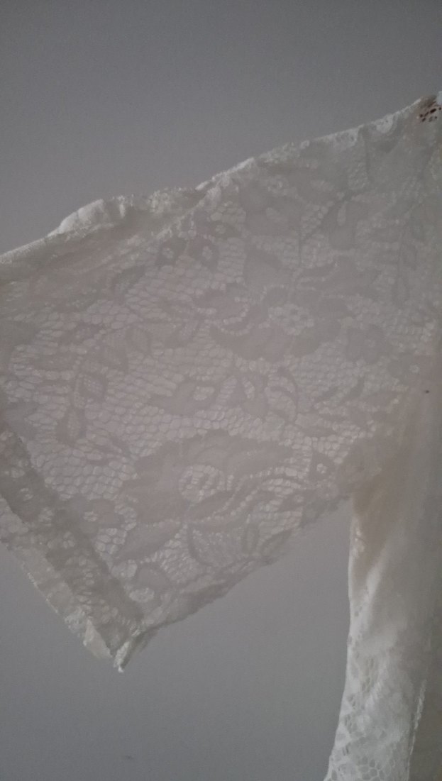 XL BEDEN BEYAZ DANTEL ELBİSE - Görsel 2