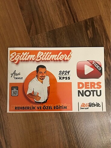 KPSS Eğitim Bilimleri Rehberlik ve Özel Eğitim Ders Notu Kitabı