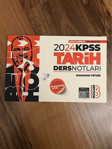 KPSS Tarih Ders Notları Kitabı
