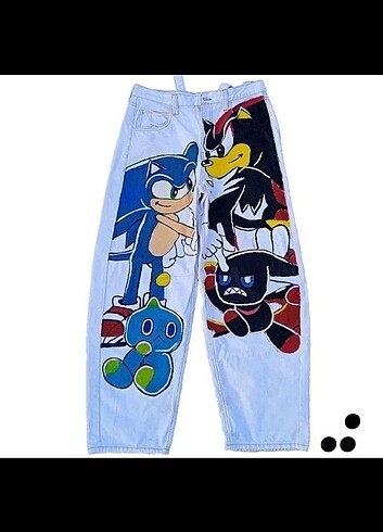 sonic tasarim pantolon